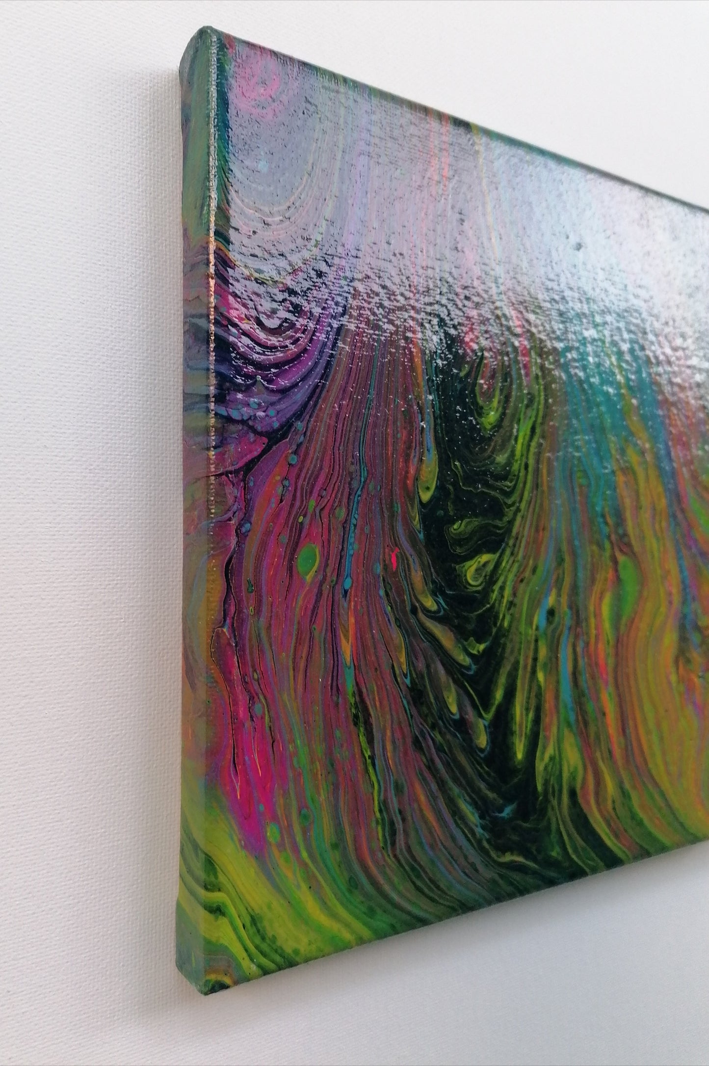 Peinture acrylique sur toile -FLASHY