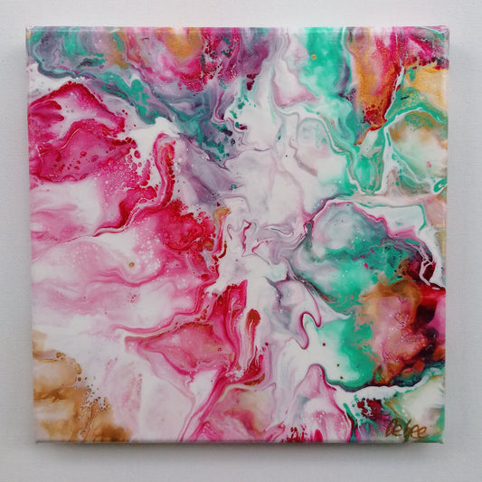 Peinture acrylique sur toile - THINKING OF U