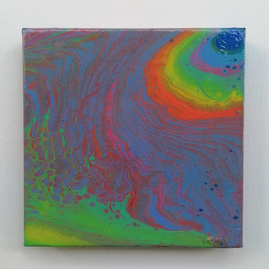 Peinture acrylique sur toile - MINI NEON 1