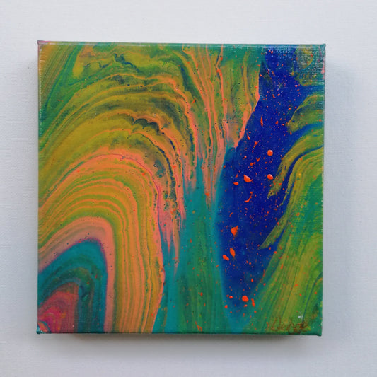 Peinture acrylique sur toile - MINI NEON 2