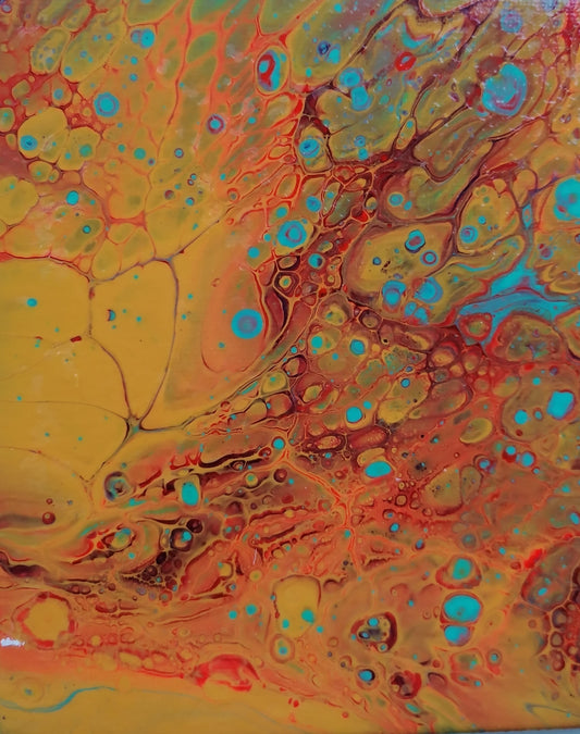 Peinture acrylique sur toile - SANDY