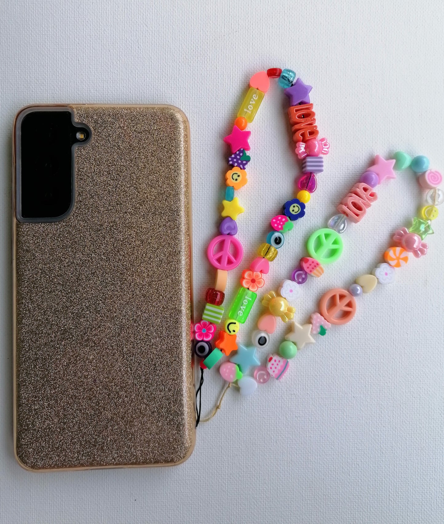GRIGRI de téléphone RAINBOW Pastel personnalisable
